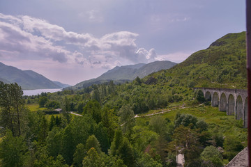 Fototapeta premium Paysage lac et montagne Ecosse