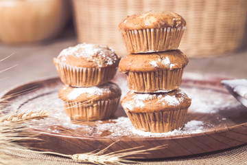 Banana cupcake