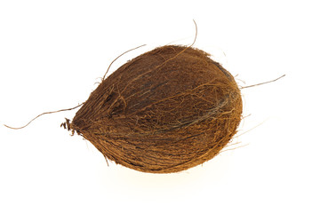 Coconut isolated on white background