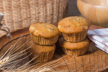 Banana cupcake