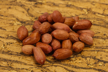 Raw peanut heap - for roast