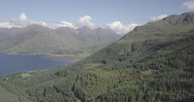 Scottish highlands flight view  Scottish highlands, Drone landscape, Scotland 