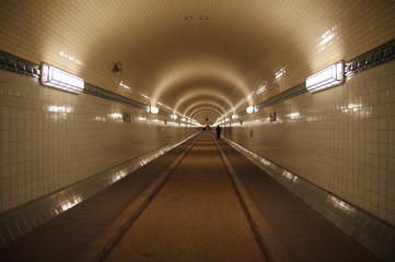 Alter Elbtunnel in Hamburg