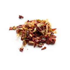 dried spices vegetables pile