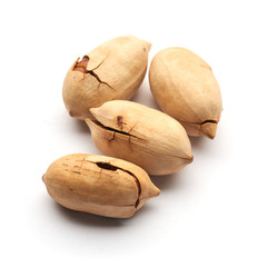 pecan whole nuts in the peel