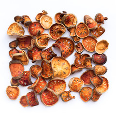 Bael fruit Asian treatment herbal tea dried Matum