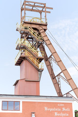 Fototapeta na wymiar Salt mine shaft in Bochnia (Poland)