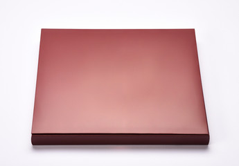 chocolate box isolated on white background