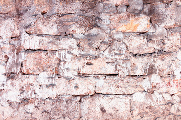 Texture of old antique stone wall.