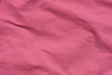 creased red textile background texture