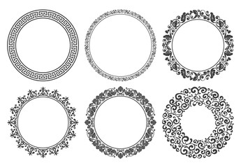 set of vintage frames