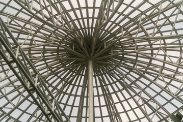 ceiling of modern building