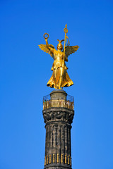Fototapeta na wymiar Goldelse, Victory Column in Berlin, Germany