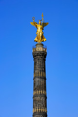 Fototapeta na wymiar Goldelse, Victory Column in Berlin, Germany