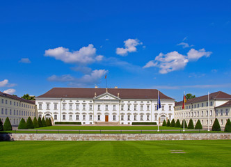 Fototapeta na wymiar Schloss Bellevue Palace, Berlin