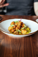 Fried Green Tomato Nuggets Appetizer