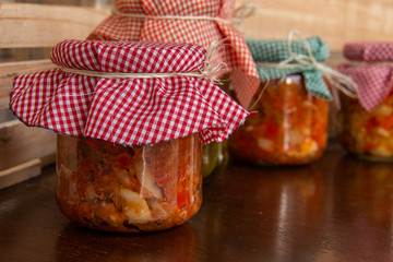 Pickled and vegetables