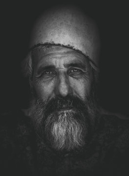 man's face