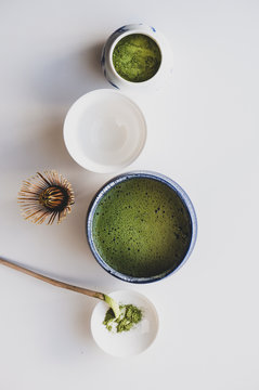 three green dish