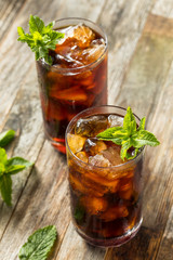 Homemade Sweet Mint Iced Coffee
