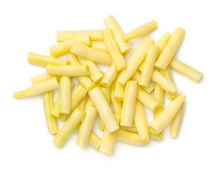 Yellow Beans Isolated On White Background