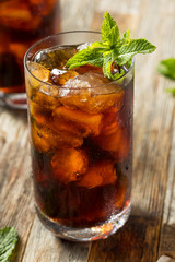 Homemade Sweet Mint Iced Coffee