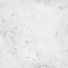Water Foam Texture Seamless Pattern.