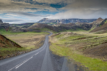 road in mountains