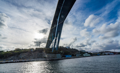    Views around the Caribbean island of Curacao
