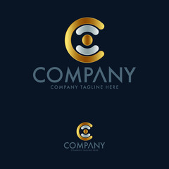 Luxury C Logo Design Template Vector