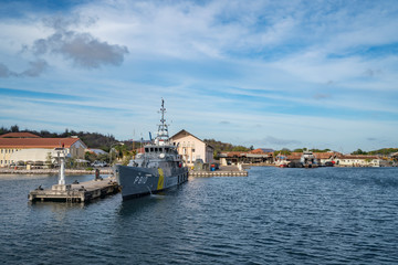    Views around the Caribbean island of Curacao