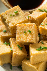 Homemade Asian Fried Tofu Cubes