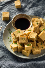 Homemade Asian Fried Tofu Cubes