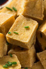 Homemade Asian Fried Tofu Cubes
