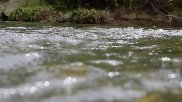 r&iacute;o caudaloso en la paila valle del cauca