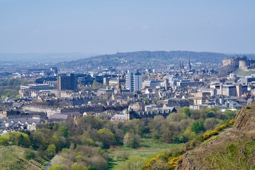 Fototapeta na wymiar Cityscape of Edinburgh