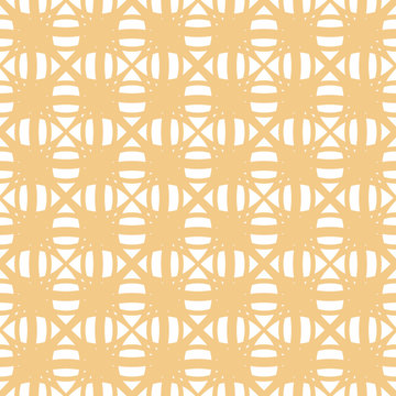 Vector geometric seamless pattern with cross lines, grid, lattice, mesh, net