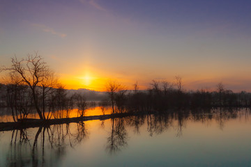 Obraz premium Etangs de la barrette