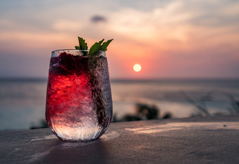    Views around the Caribbean island of Curacao