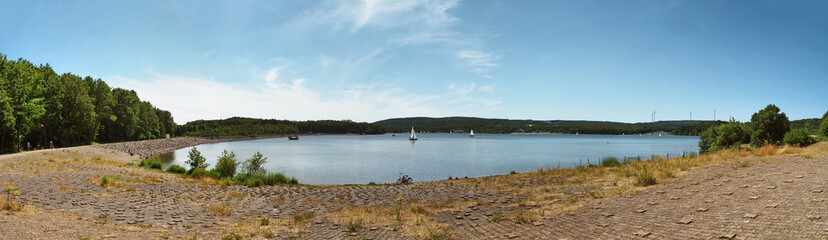 Bostalsee - Stausee im nördlichen Saarland