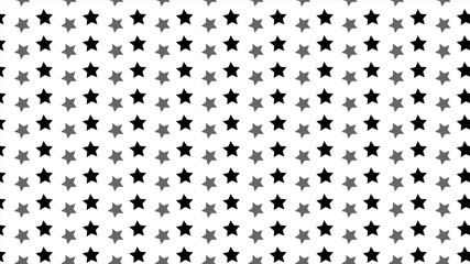 Black, white and grey stars background.