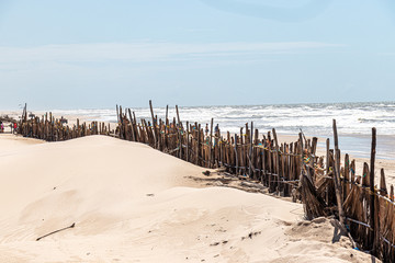 Praia sol entardecer areia mar