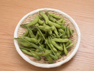 生のエダマメ
