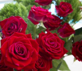 Roses in a Flower Arrangement 
