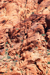 Rock Formations in Red Rock Canyon, Nevada, USA