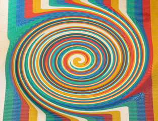fondo abstracto de espiral de colores