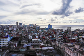 Fototapeta na wymiar Old Havana sky 