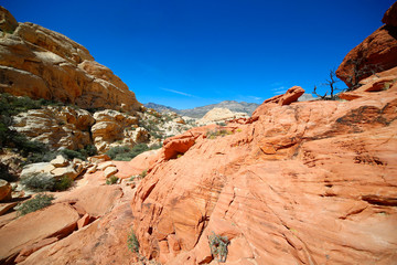 Rock Formations in Red Rock Canyon, Nevada, USA