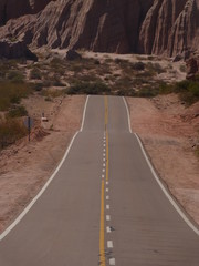 road in the desert