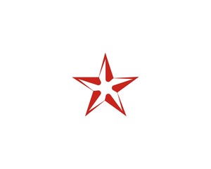 Star Logo Template vector icon illustration design